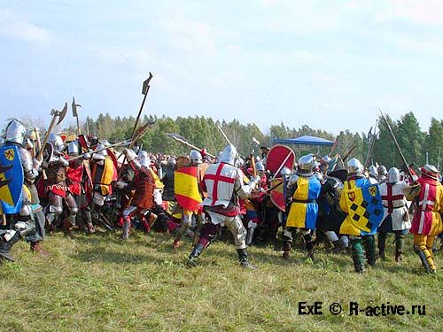 Исторический фестиваль «Куликово поле  - 2005», бугурт