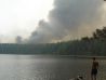 Нужна помощь в тушении пожара на озере Черненькое!